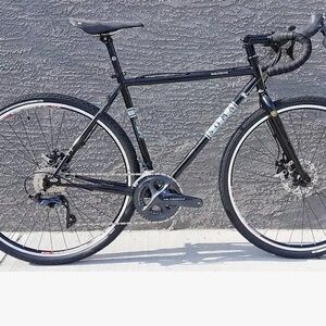 Soma Black Wolverine Gravel Bike